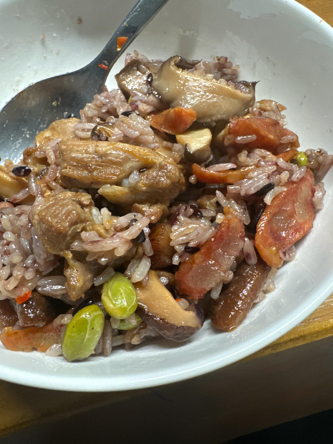 【20分钟快手菜】营养美味😋香菇排骨煲饭