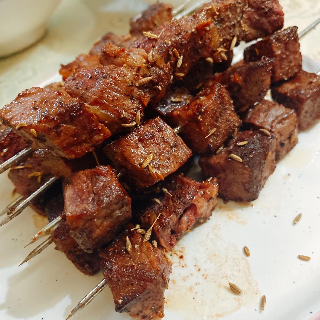 快手香煎牛肉粒