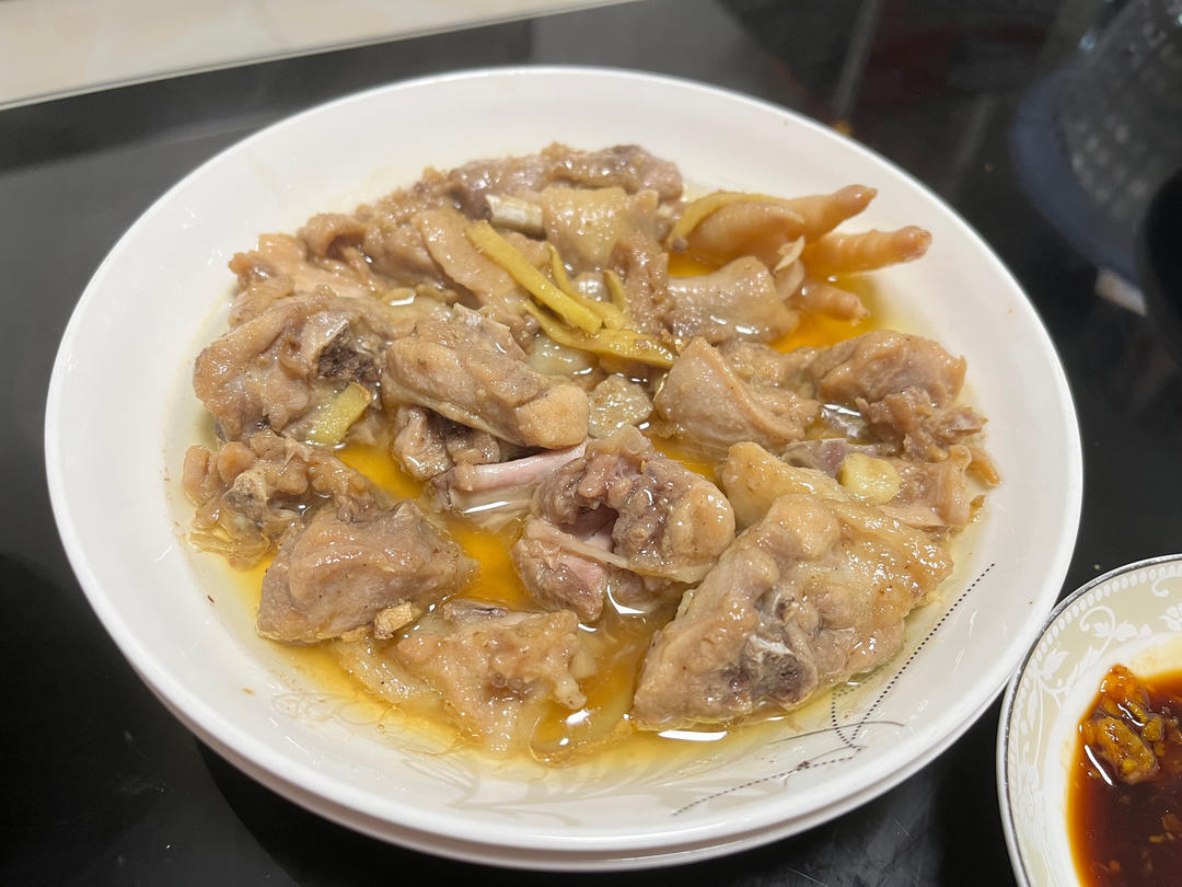 原汁原味蒸鸡（广东口味)