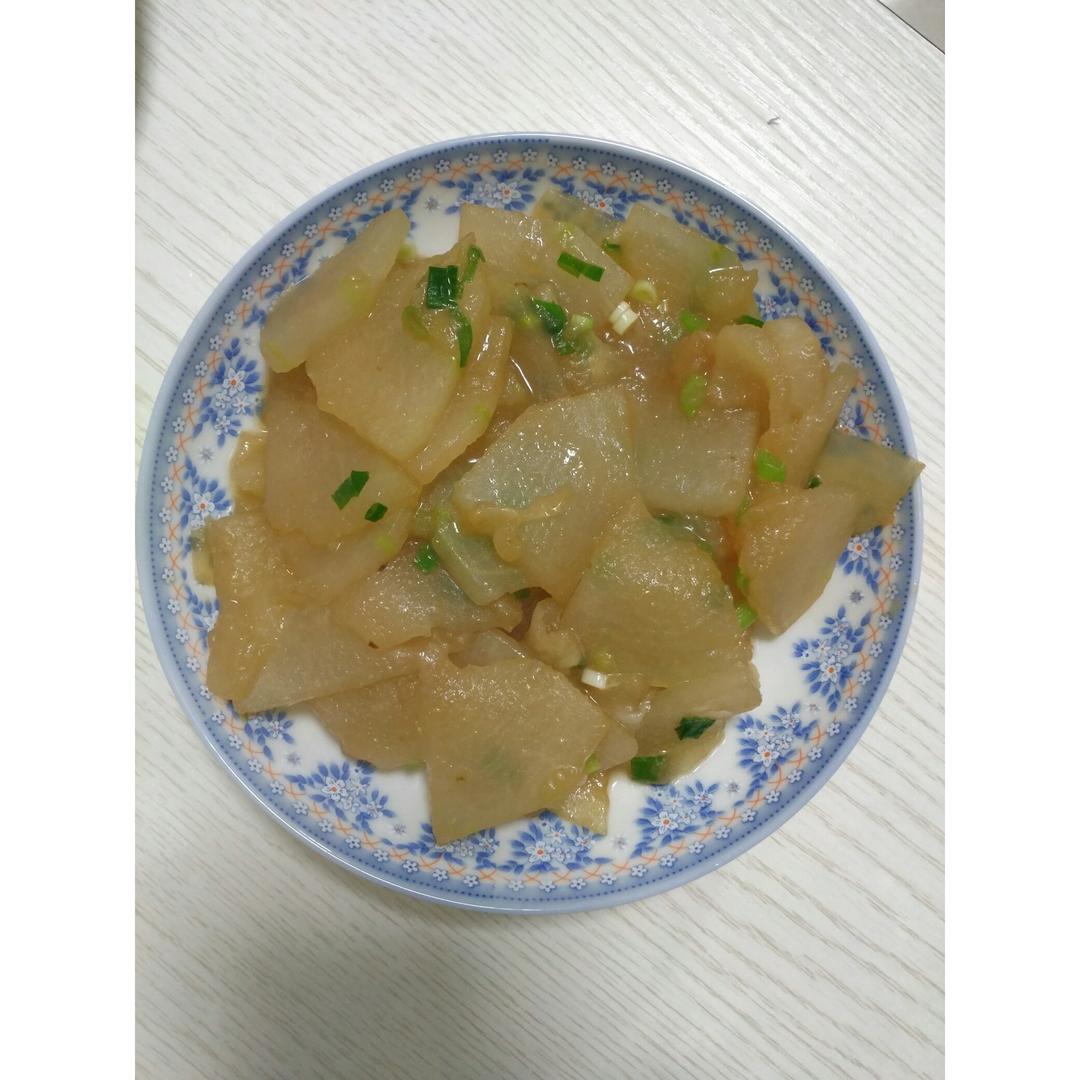 蚝油焖冬瓜