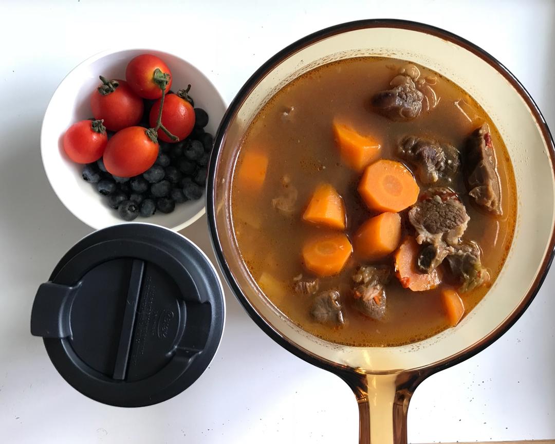 红焖孜然牛腱#秋季保胃战#