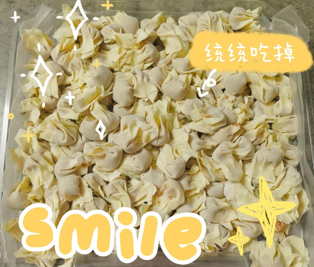 肉不柴的馄饨馅