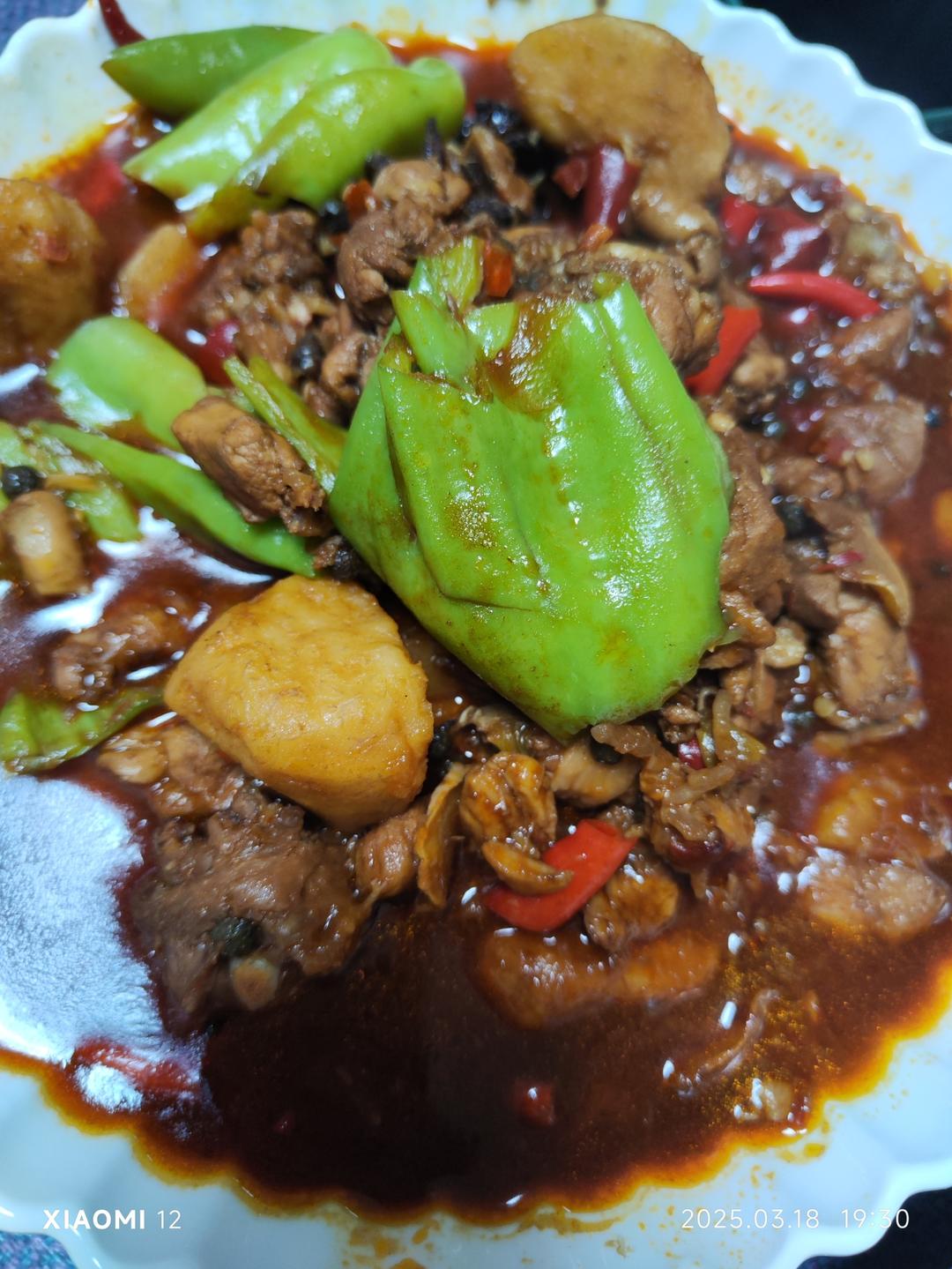 跟妈妈偷学的芋儿鸡，老公说可以去开店了