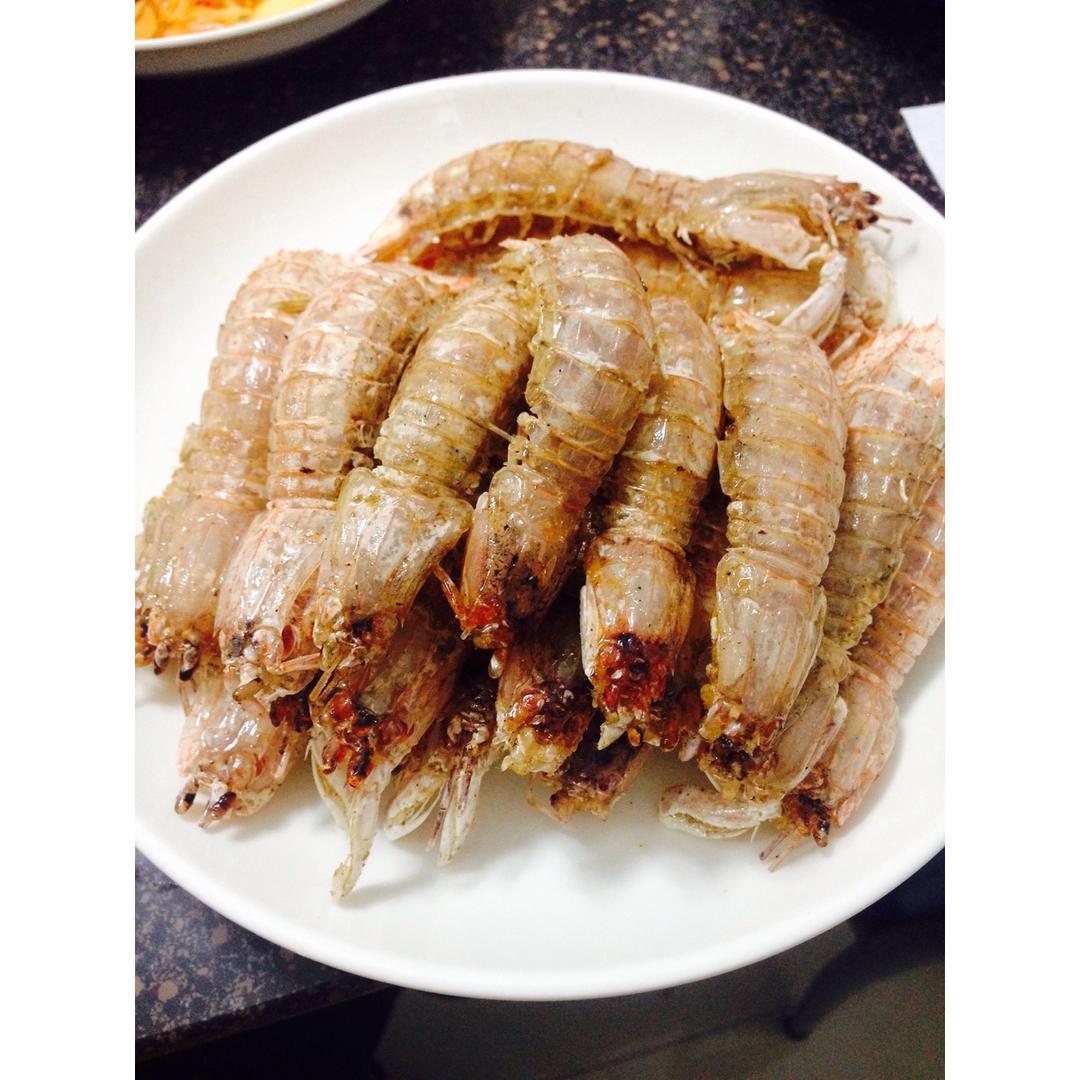椒盐皮皮虾