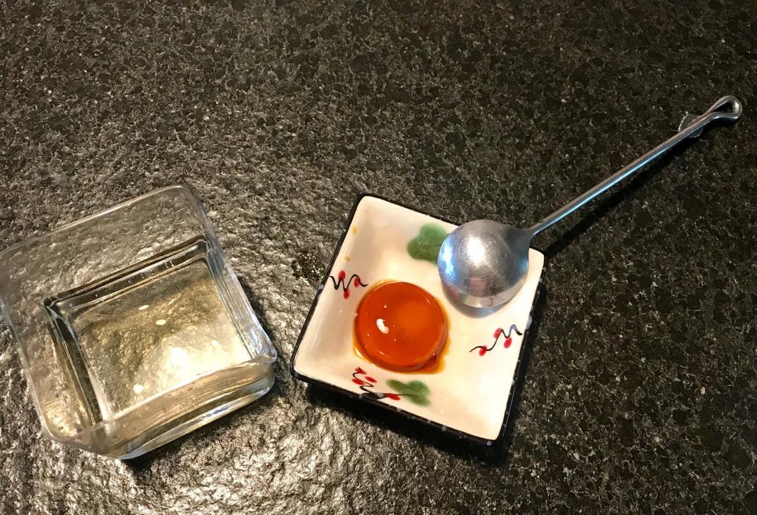 和式酱油腌蛋黄