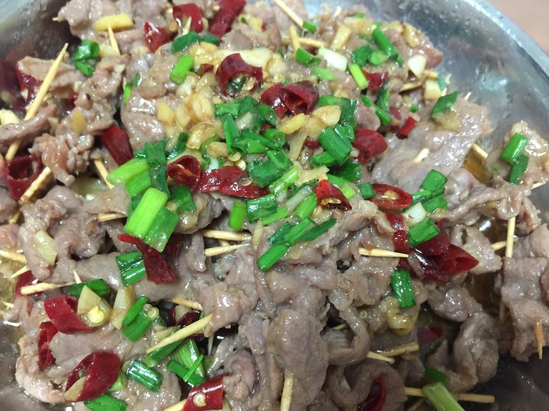 牙签牛肉 道地湖南味