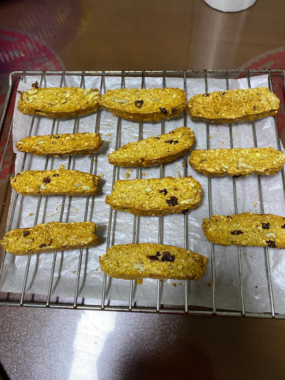 【健康零食】燕麦坚果意式脆饼