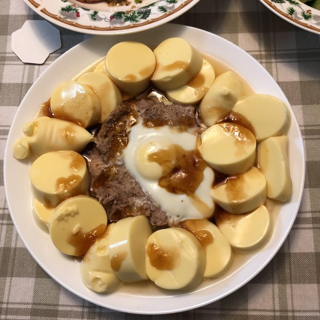 日本豆腐蒸肉蛋