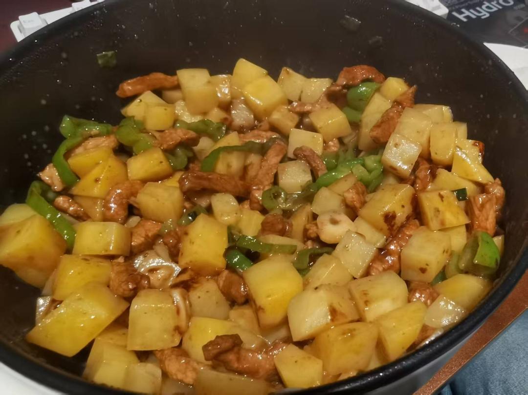 03_电煮锅 土豆墩肉丝