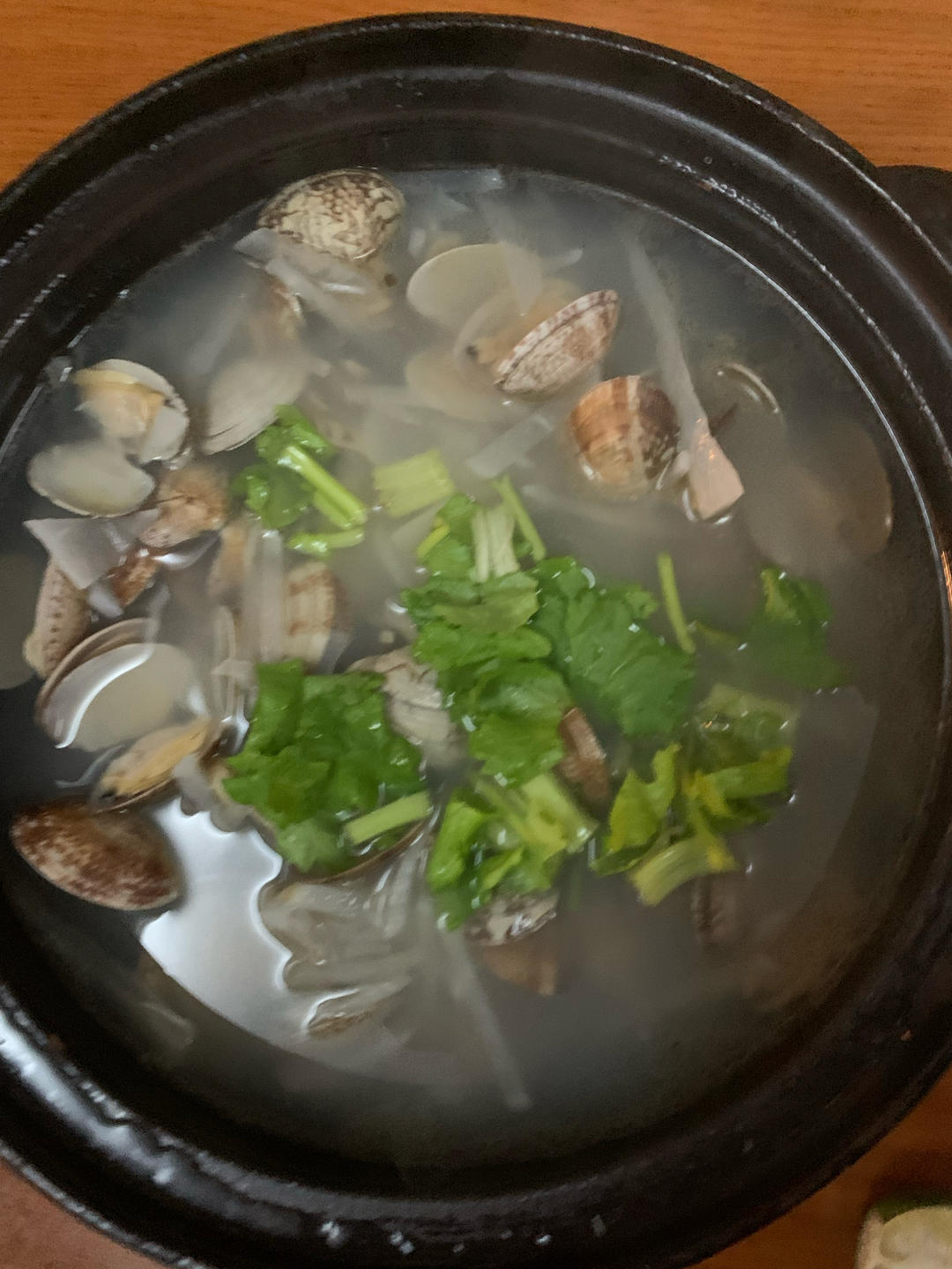 萝卜鲜贝汤，冬天喝它太舒服了