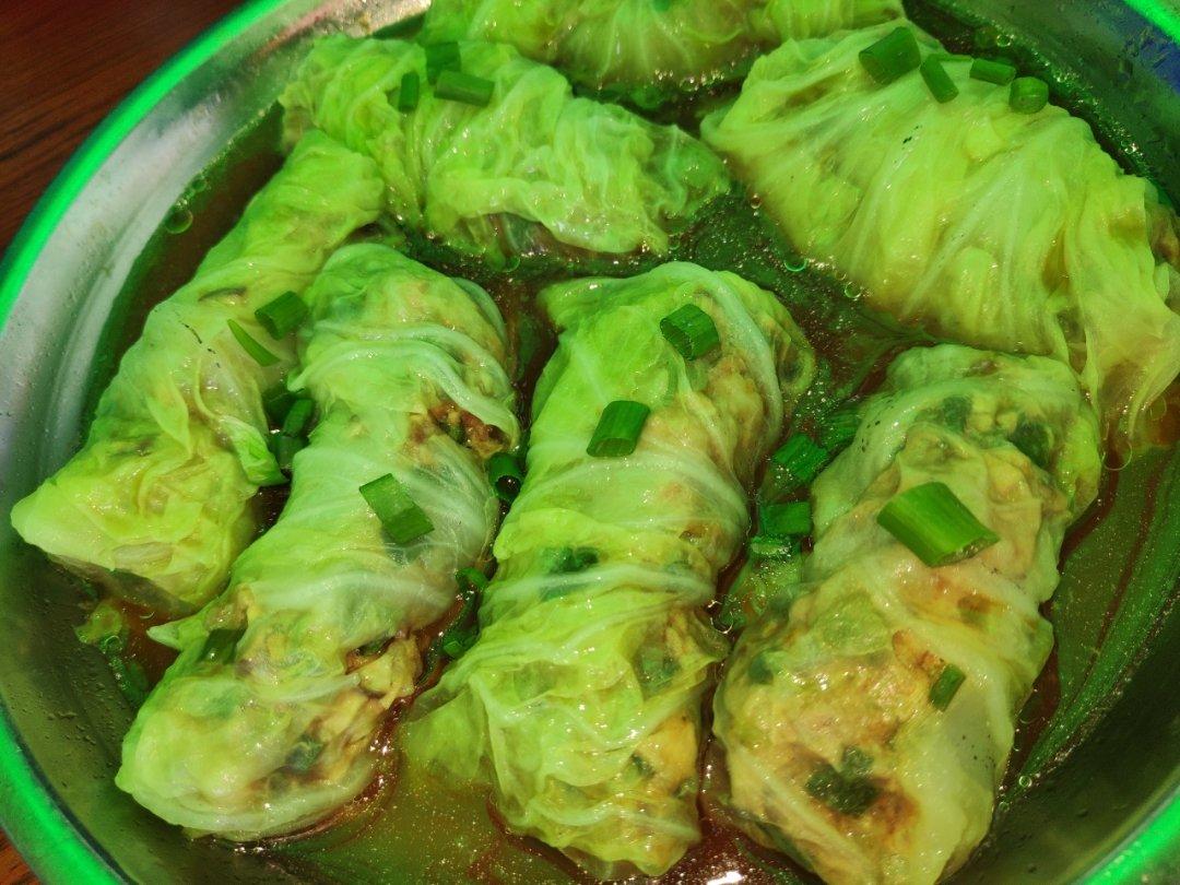 肉酿白菜卷