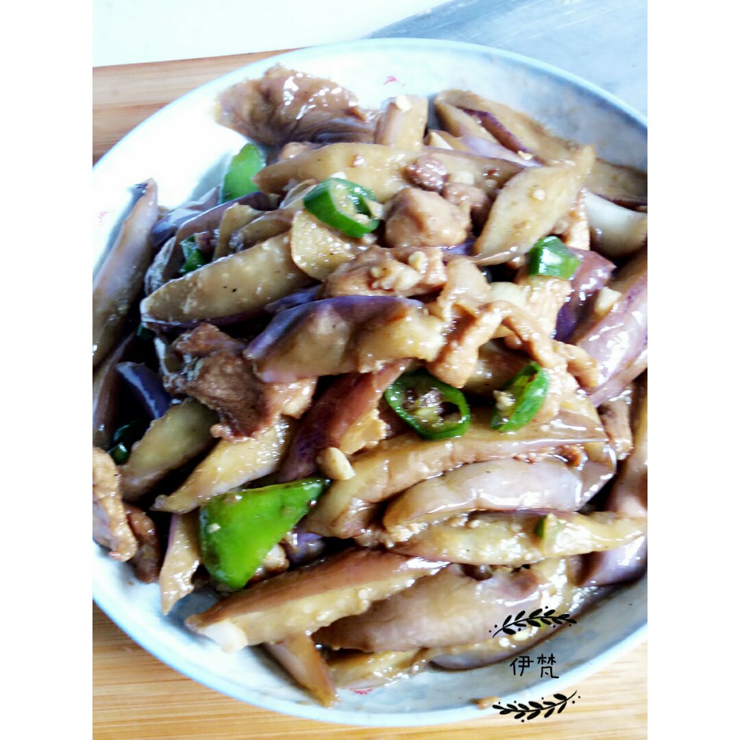 家常炒茄子
