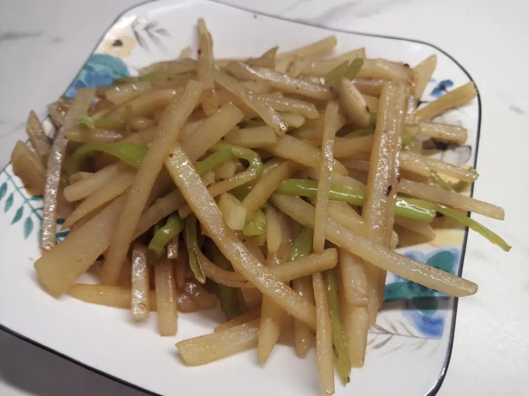 青椒土豆丝
