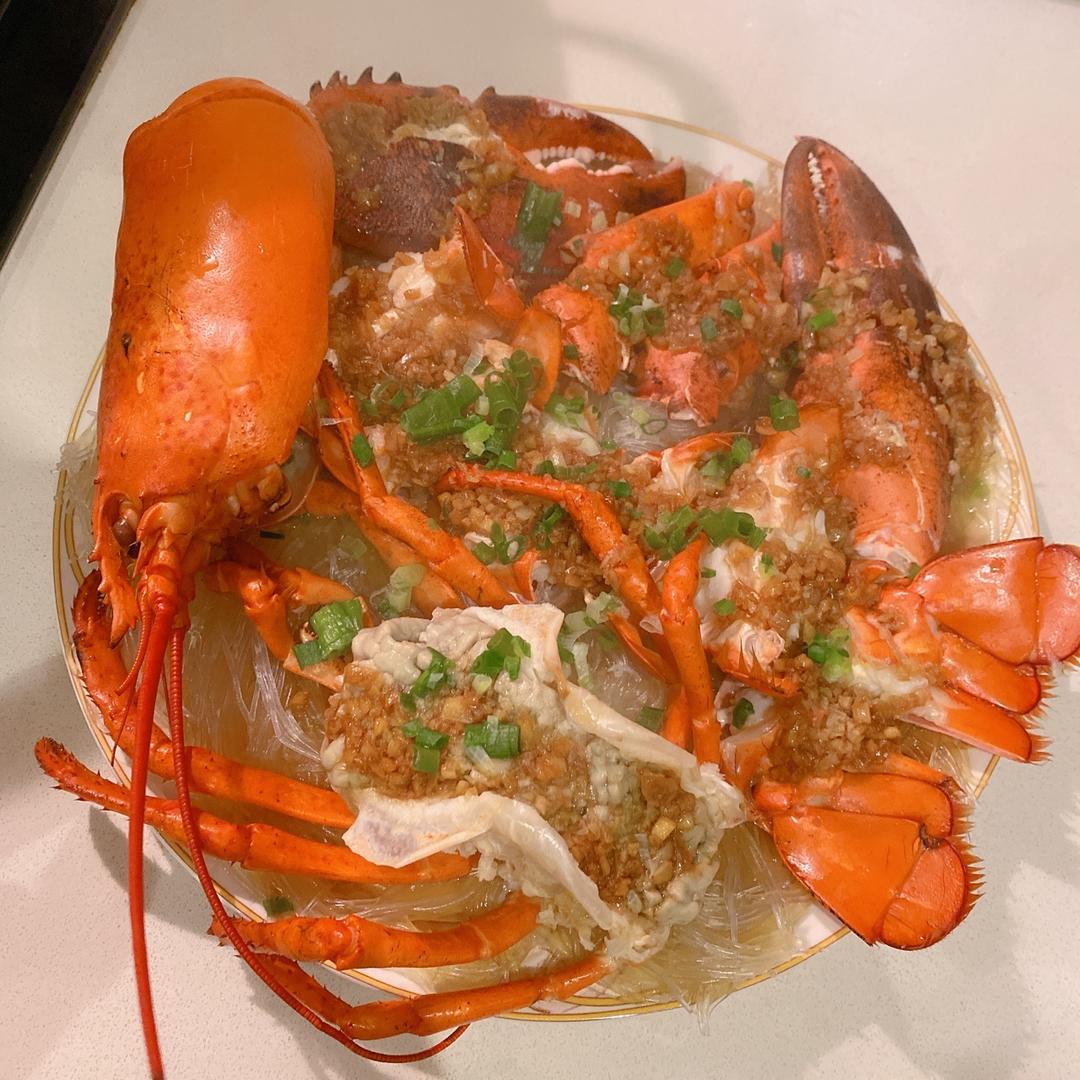 美味无敌的清蒸波士顿龙虾