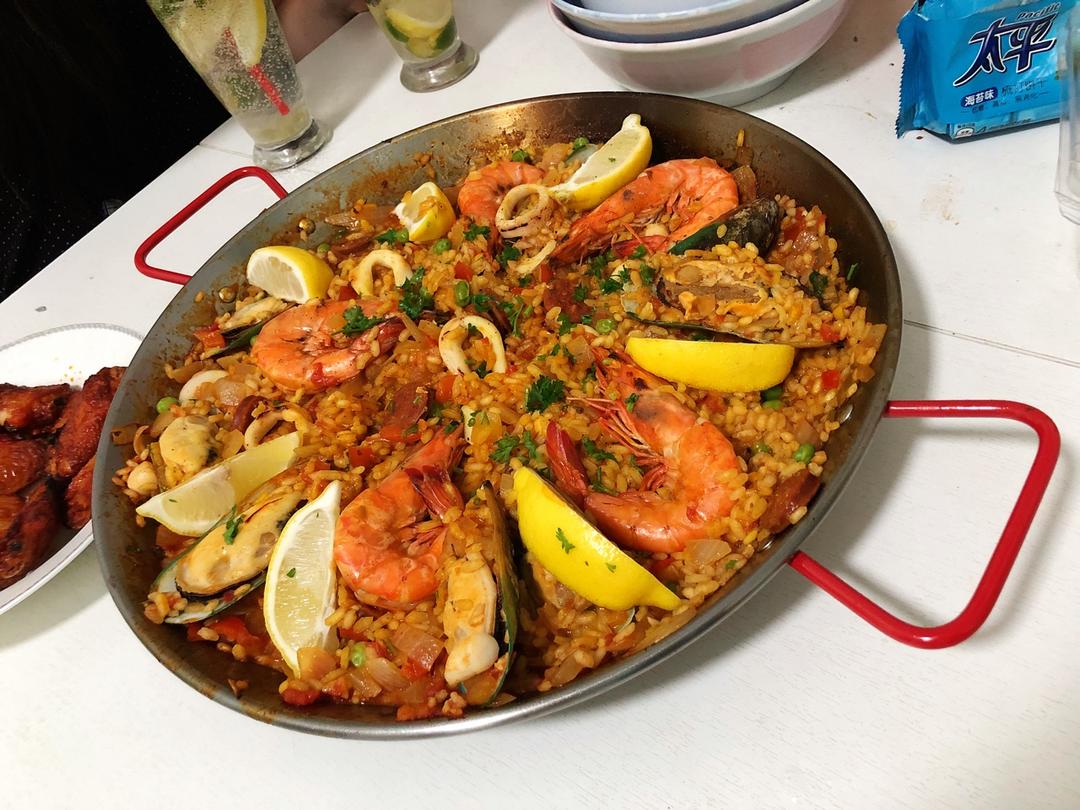 【曼食慢语】Seafood Paella 西班牙海鲜饭