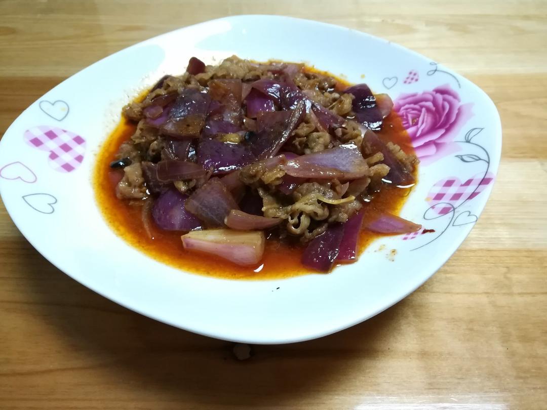 洋葱炒牛肉