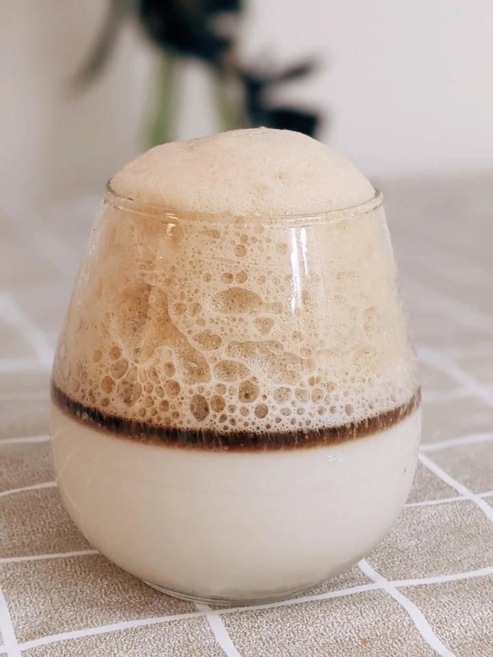 超快的韩国dalgona400次咖啡，只需15秒