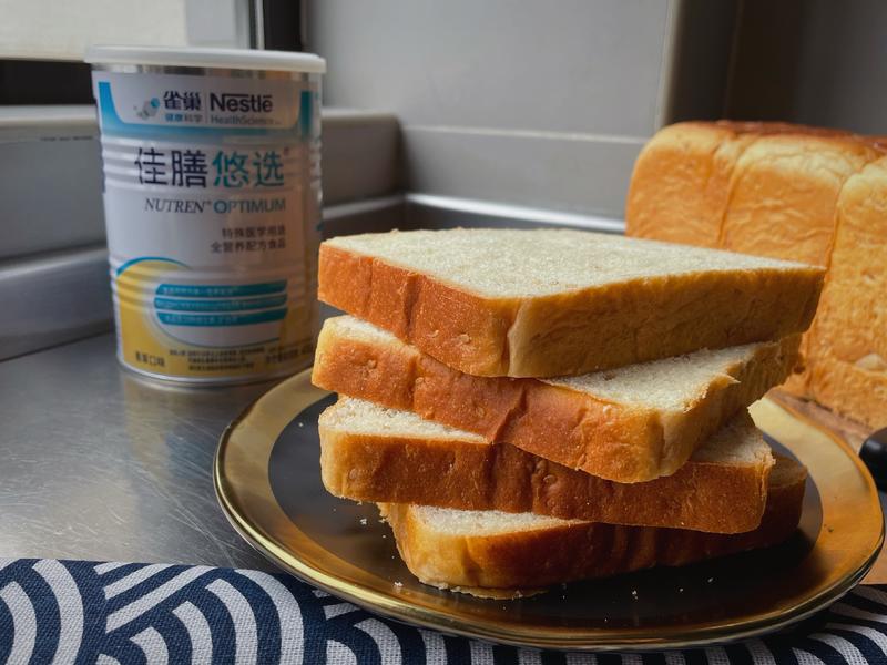 纯奶手撕吐司的做法 步骤1