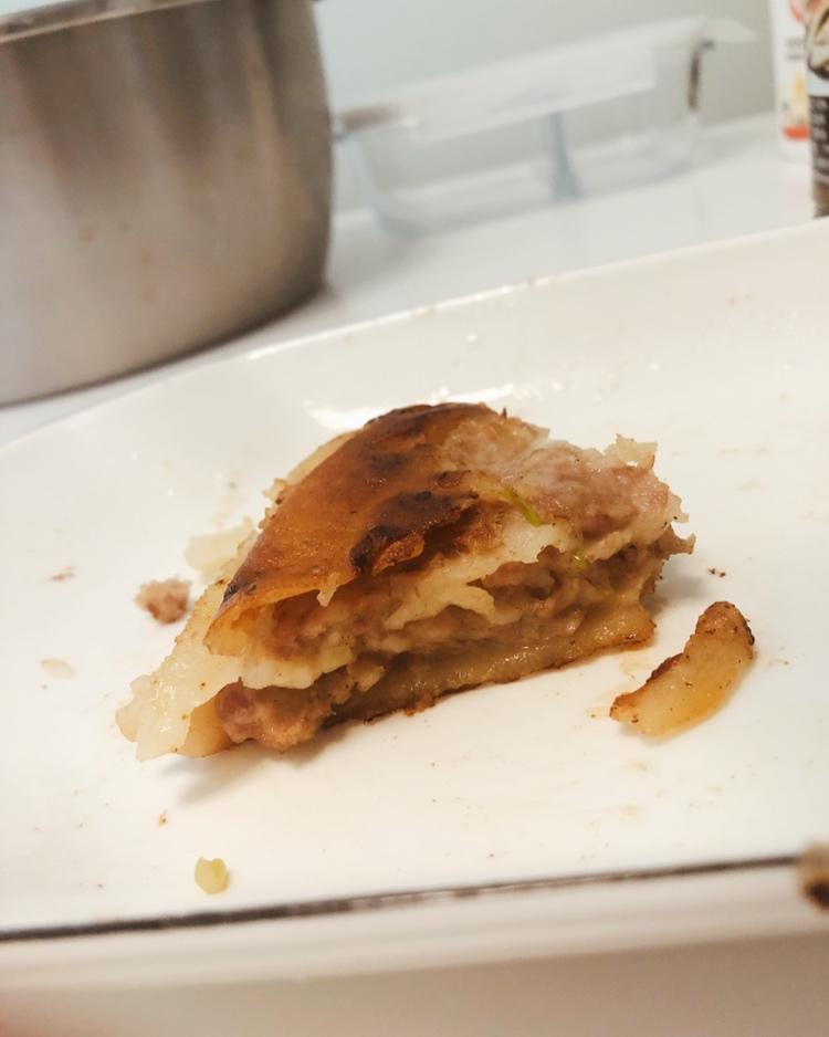 【千层牛肉饼】