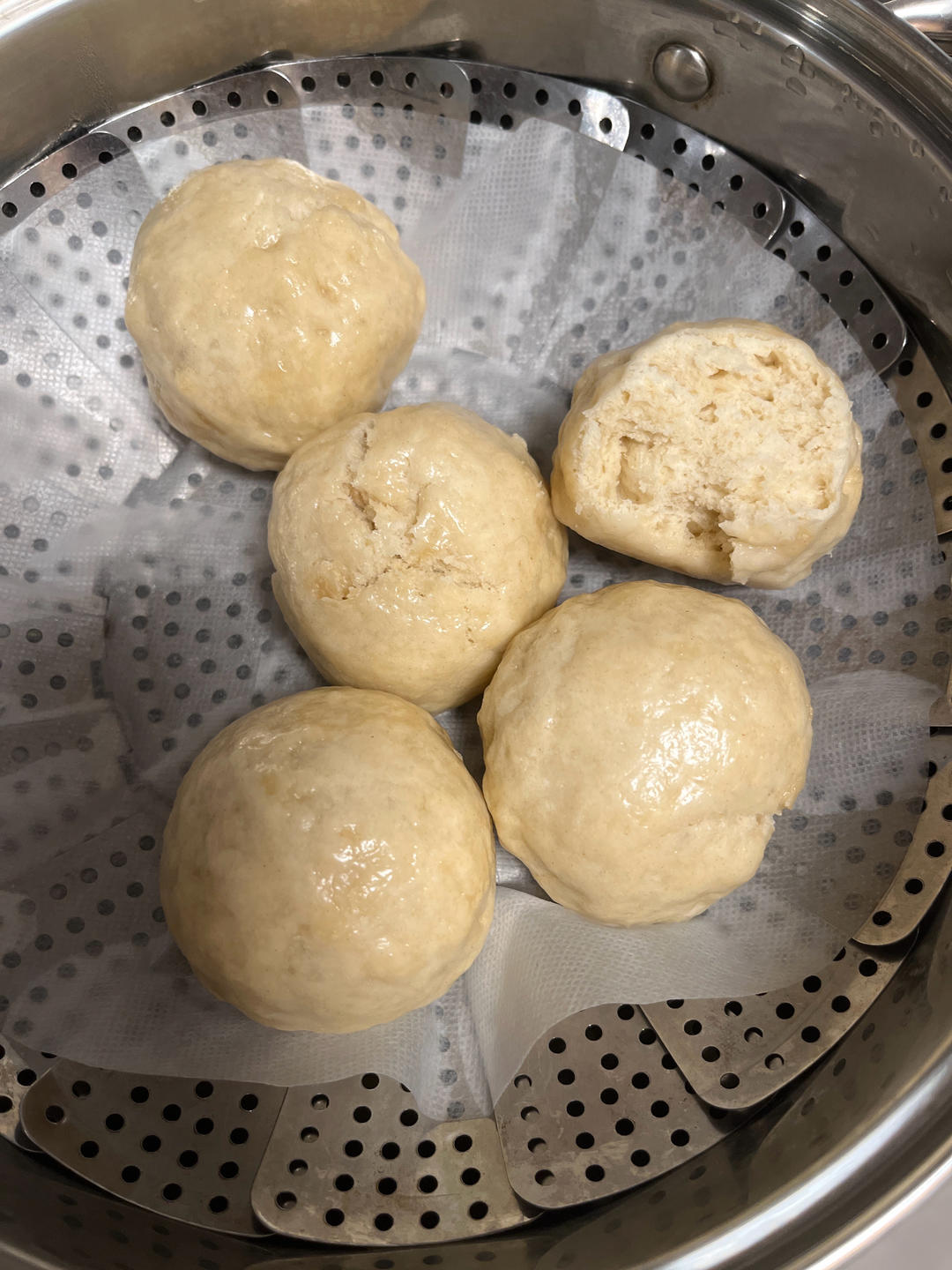 馒头（只用泡打粉）