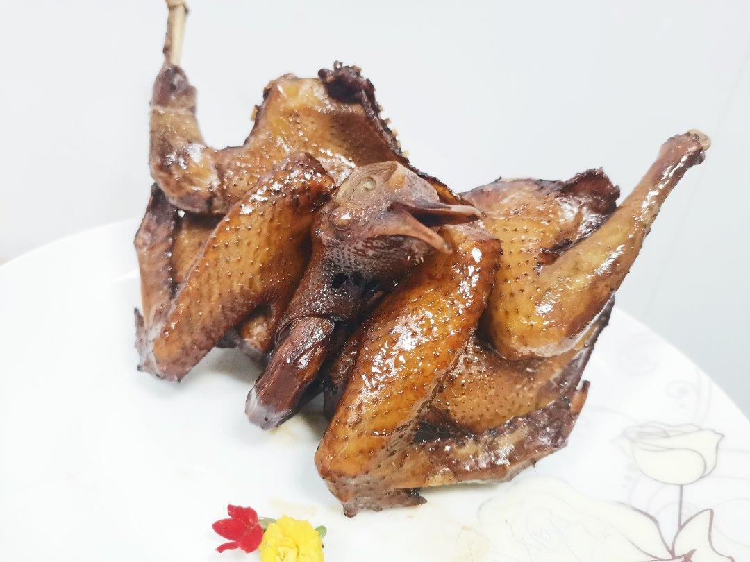 家有儿女lhj做的豉油皇乳鸽脆皮乳鸽