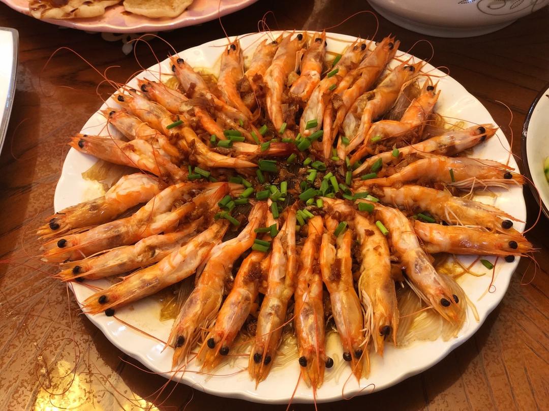蒜蓉粉丝蒸虾