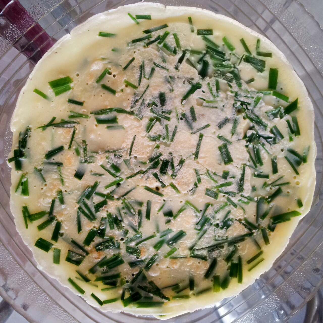 韭菜鸡蛋饼