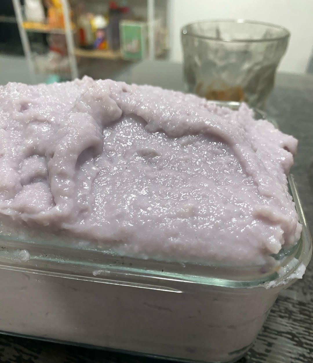 超浓稠的芋泥 好吃 不用炒