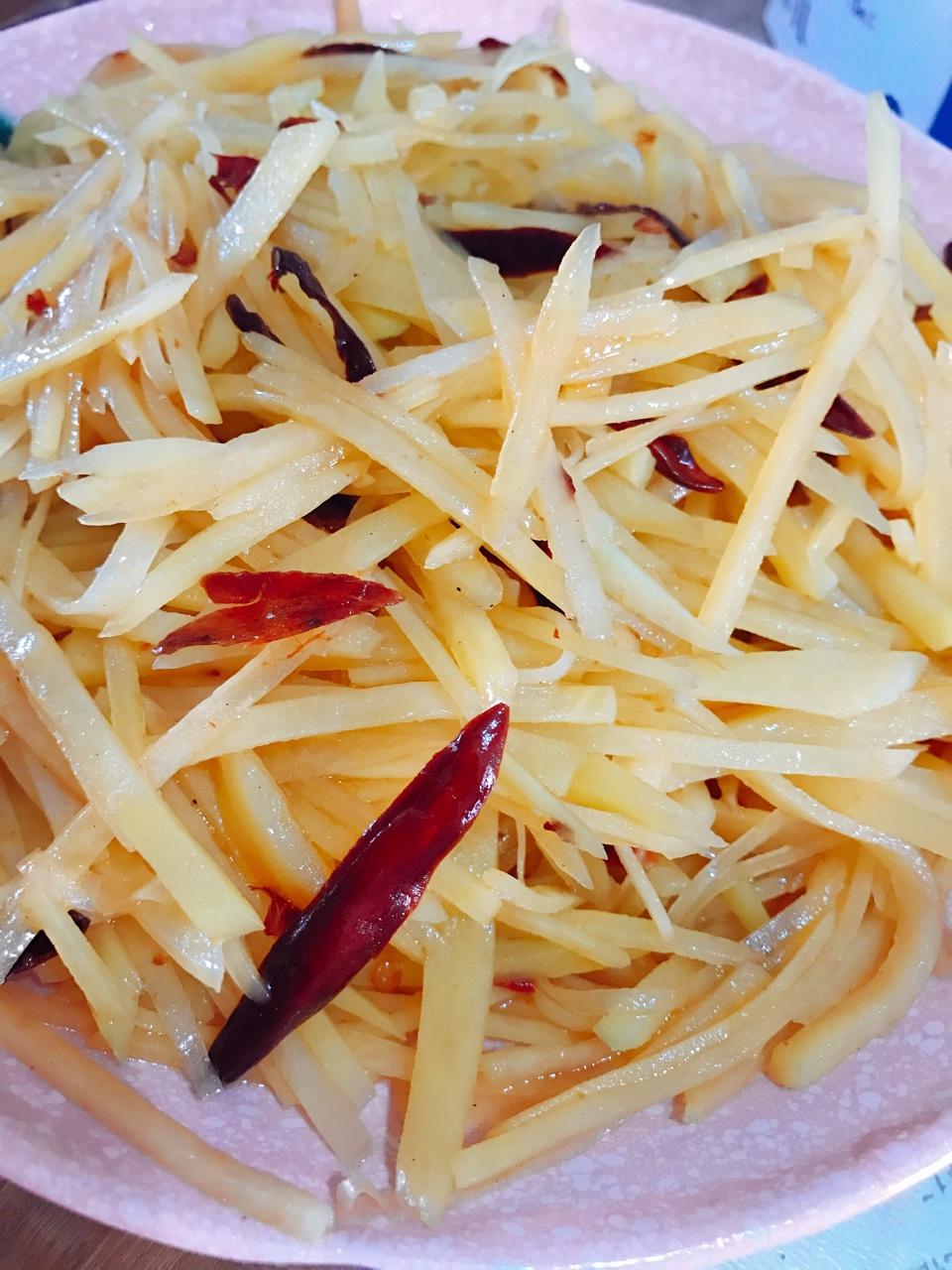 树椒土豆丝