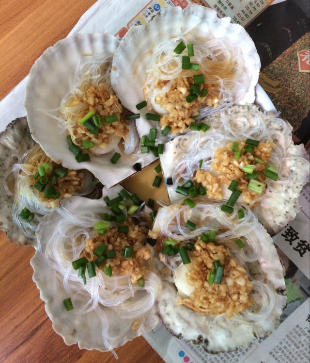 黄金蒜茸扇贝粉丝