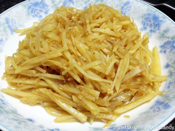 醋溜土豆丝