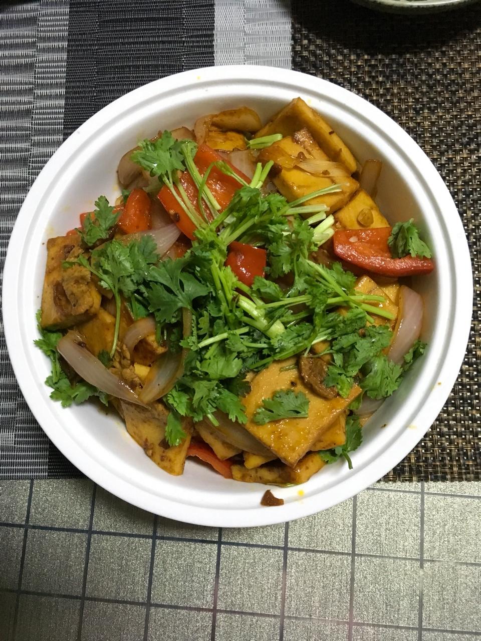 干锅千页豆腐