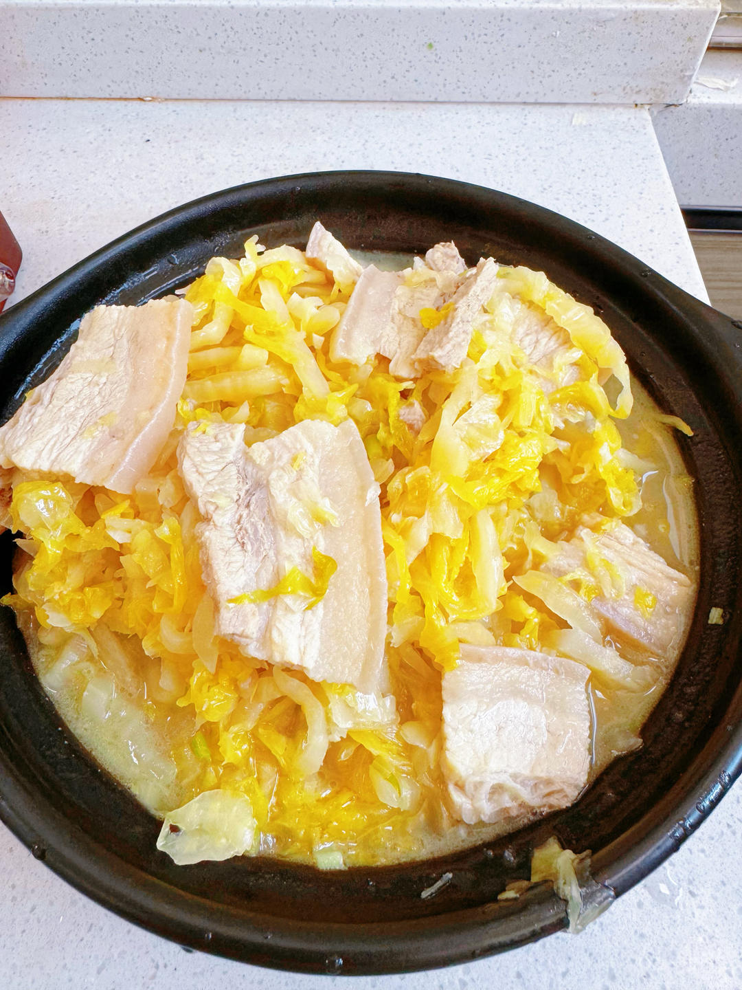 酸菜汆白肉