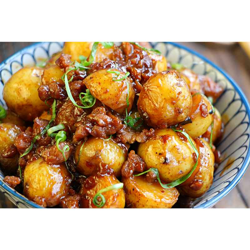 自由自在的因子做的酱烧小土豆