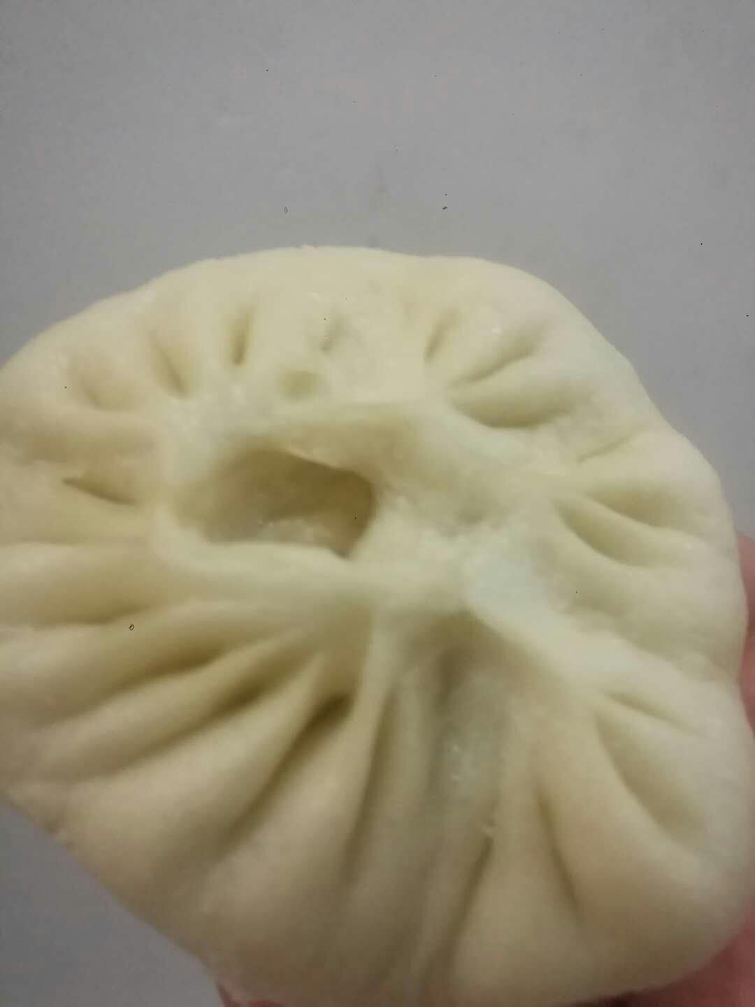 韭菜白菜猪肉包子（附视频。一次性发酵。）