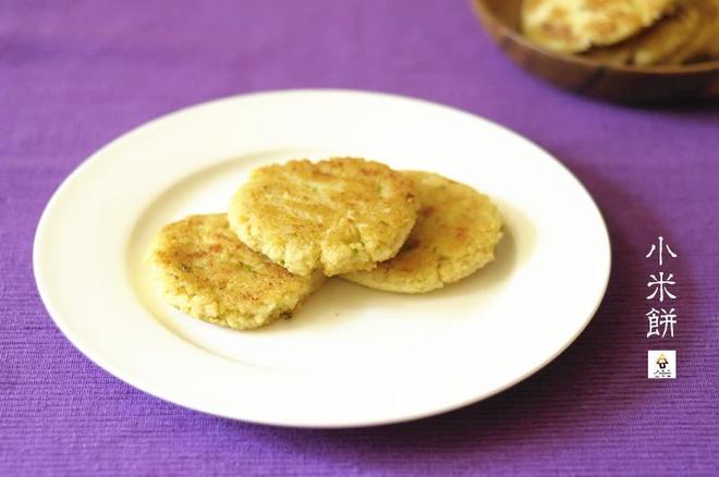 小米饼（Millet Pancakes)的做法