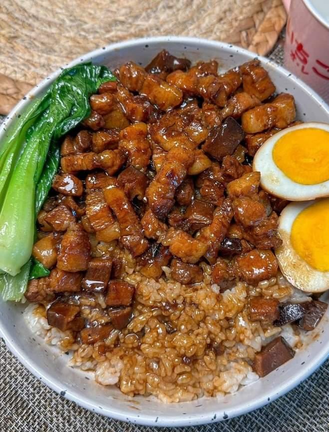 香菇卤肉饭造起来
