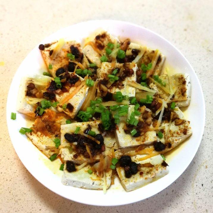 老干妈蒸臭豆腐