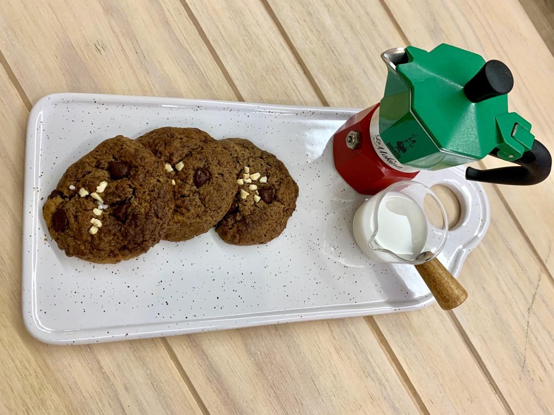 海盐榛子巧克力&蔓越莓大Cookie