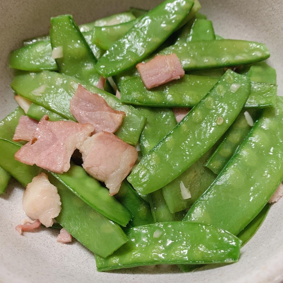 荷兰豆炒肉