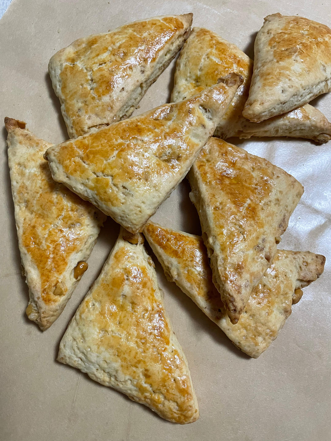 日式核桃司康--目前做过最好吃的方子