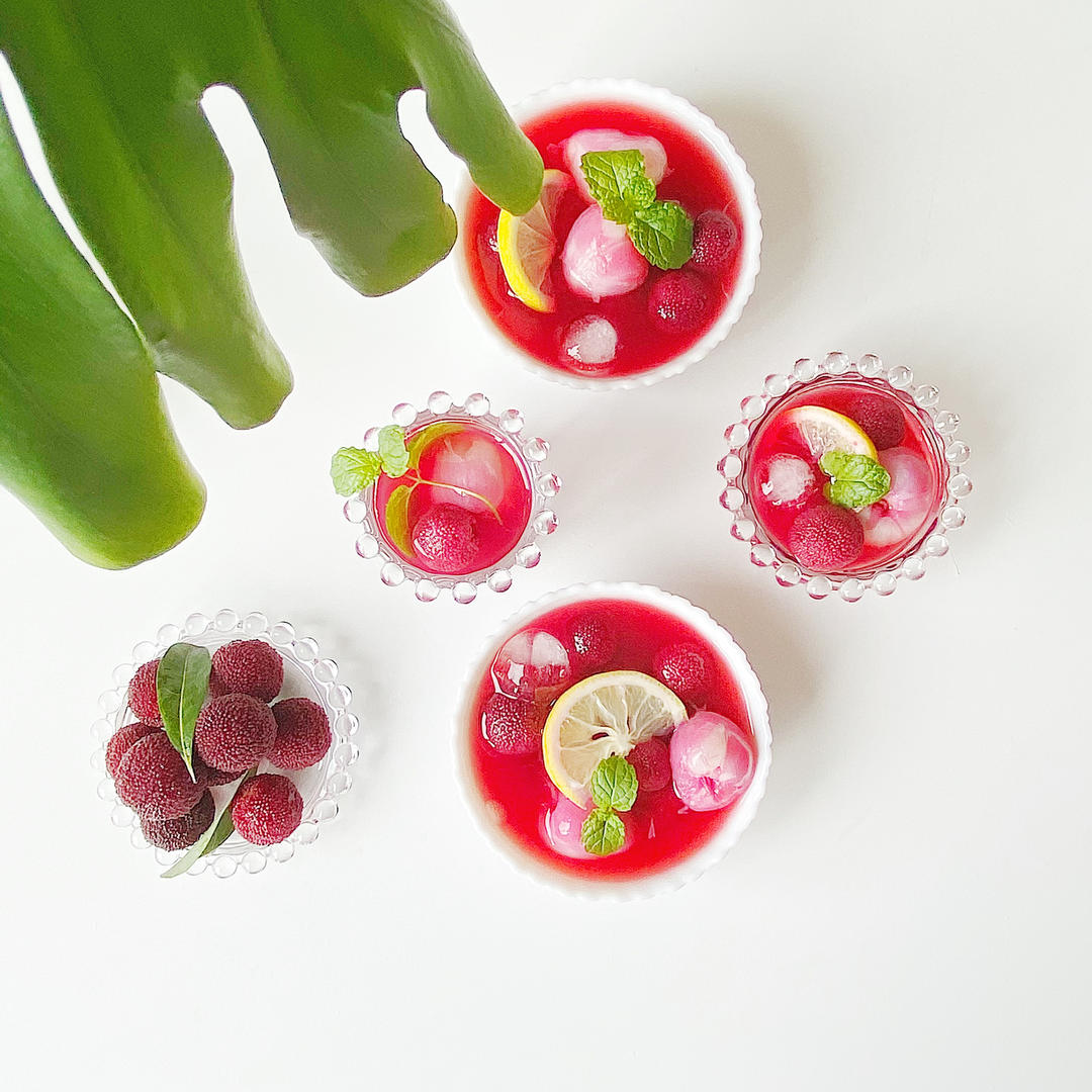 自制❗️夏日神仙饮品❗️杨梅荔枝冰饮