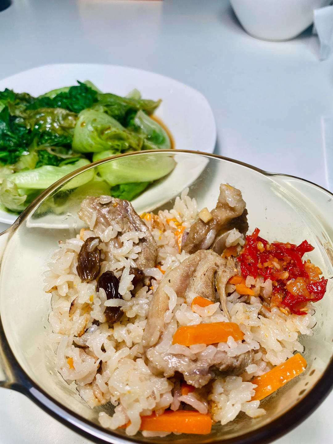 新疆羊排抓饭（出锅后米粒分明的秘密）