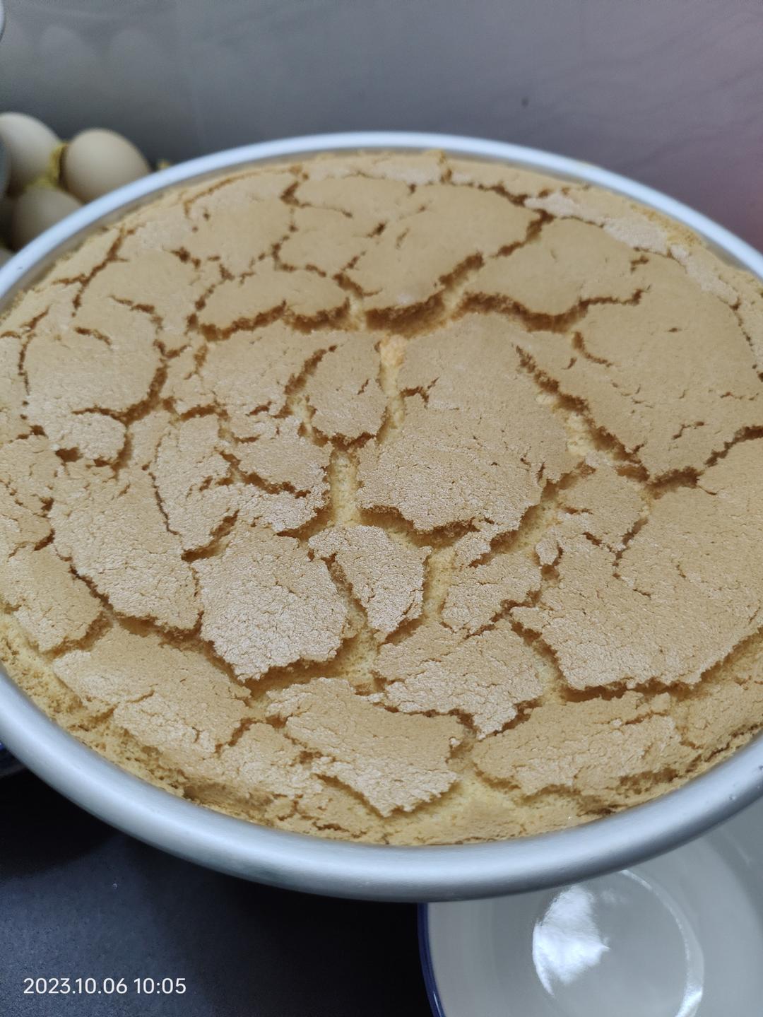 《Tinrry+》戚风蛋糕（6寸配方）（基础、超详细教程）