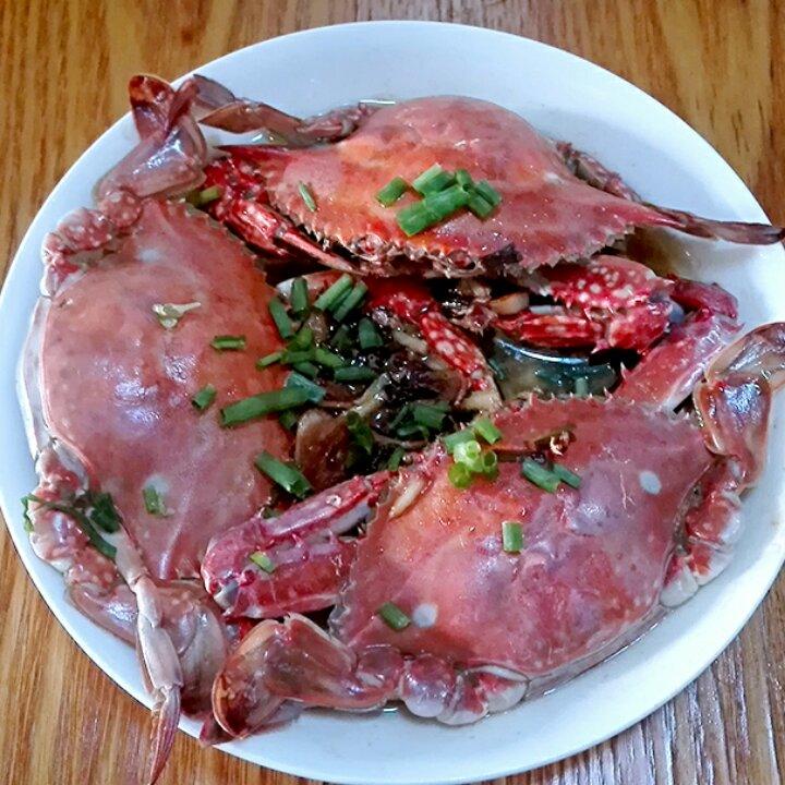 葱油白蟹