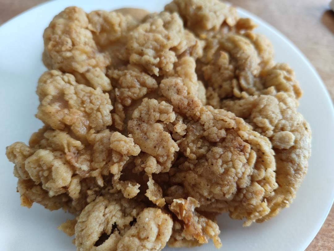 炸开花的脆皮大鸡腿