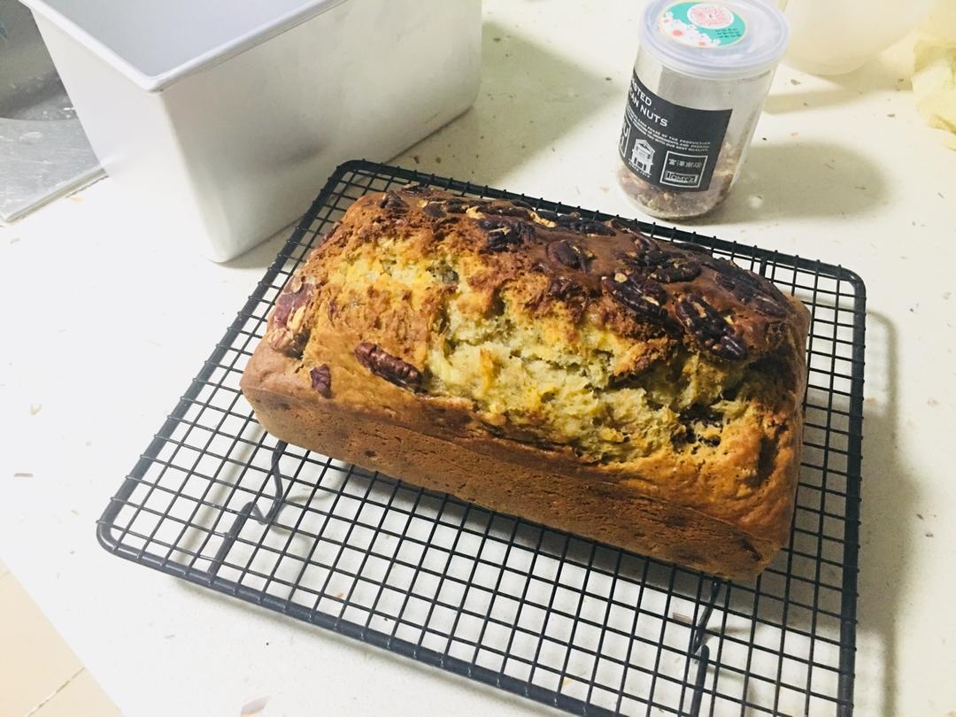 星巴克香蕉核桃蛋糕（Banana loaf）
