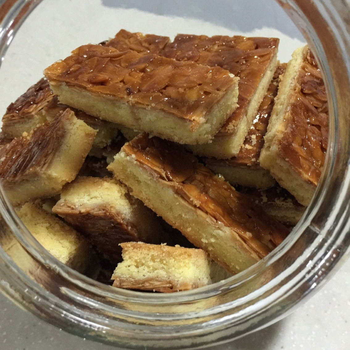 法式焦糖杏仁酥饼【果子学校减糖版适用28*28烤盘】