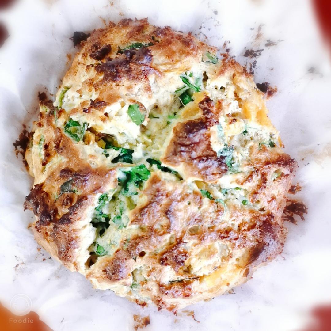 菠菜南瓜奶酪丹波面包丨健康·烘焙