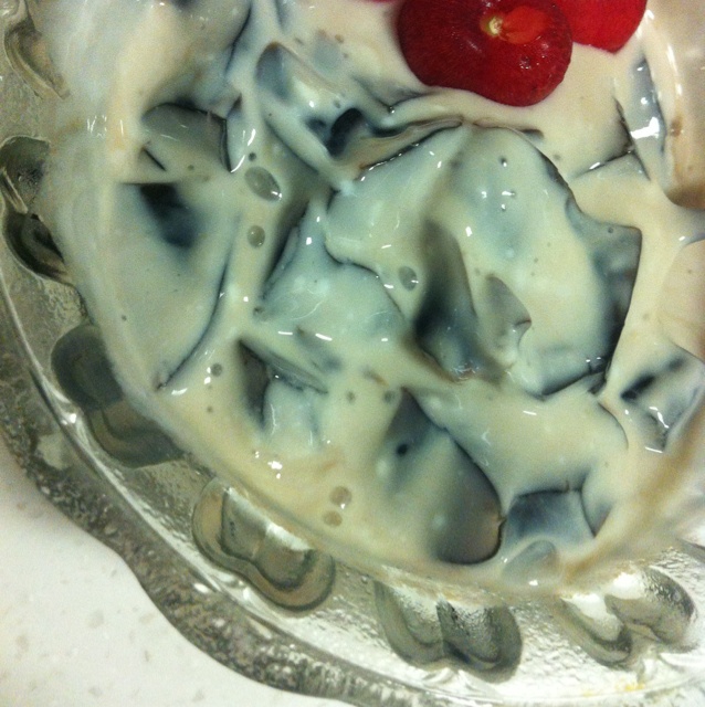 奶香蜜豆龟苓膏